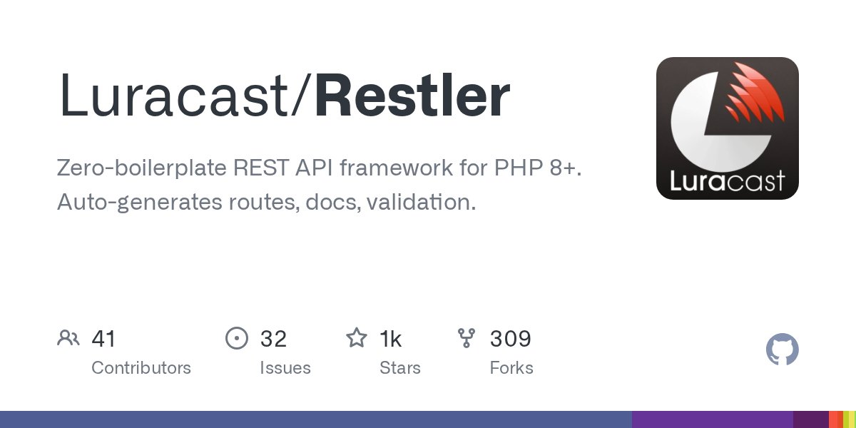 Luracast Restler for Laravel